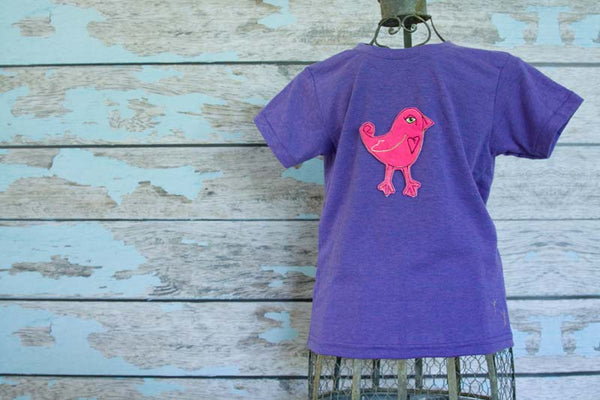 Custom Bird Heathered Crew