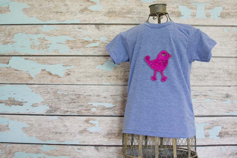 Custom Bird Heathered Crew