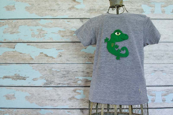 Custom Gecko Heathered Crew