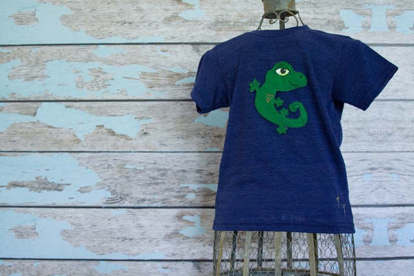 Custom Gecko Heathered Crew