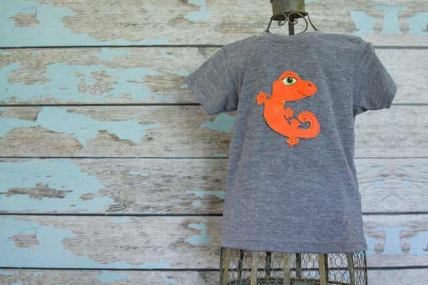 Custom Gecko Heathered Crew
