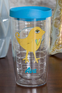 Personalized Little Bird Vintage Designs Tervis