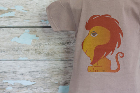 Cinder Printed Lion Crew