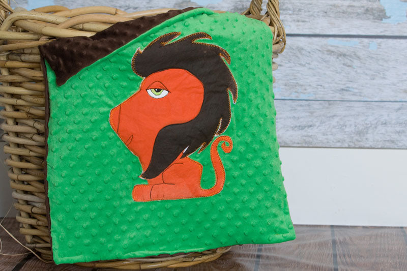 Hayes Appliqued Lion Lovie