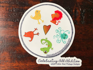 Celebrating All Abilities Die Cut Sticker