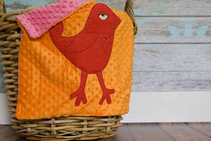 Indiana Appliqued Bird Lovie