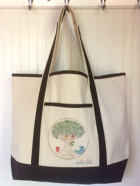 Large Printed Tote